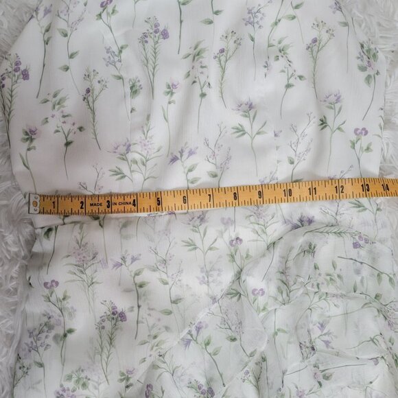 NWT Iorane Floral Halter Maxi Dress - Size Medium - Picture 11 of 13